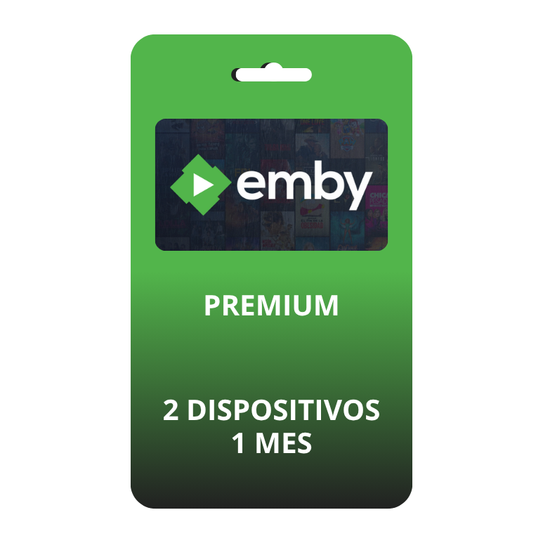 Emby premium 1 mes 2 dis